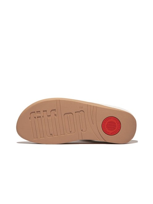 Fitflop Fino Mirror-Dome Leather Toe-Post Sandals (SKU: 228-403-16-3)