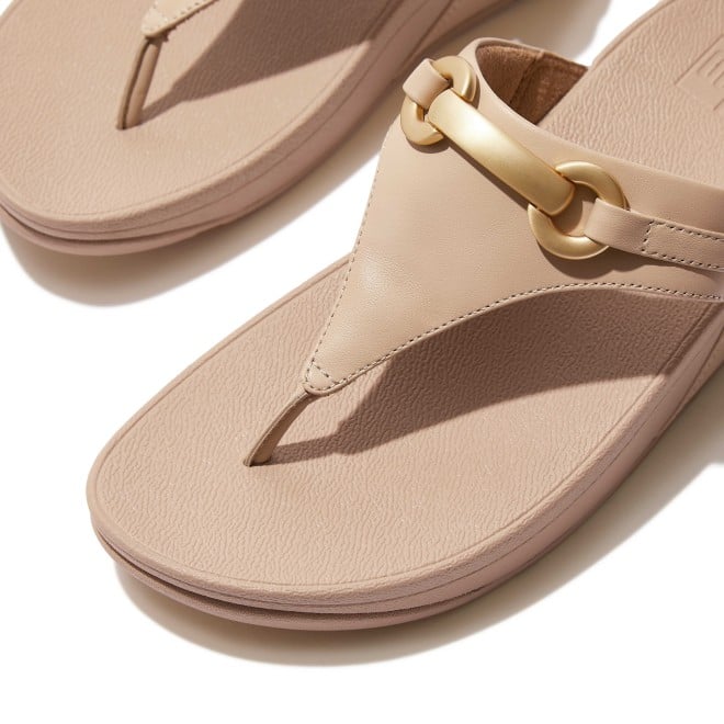 Fitflop Lulu Chunky-Snaffle Leather Toe-Post Sandals (SKU: 228-407-20-3)