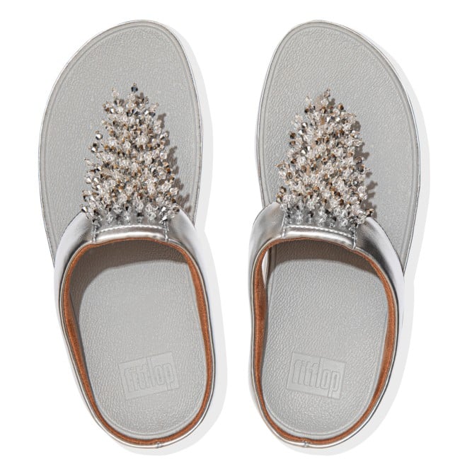 Fitflop Rumba Beaded Toe-Post Sandals (SKU: 228-408-27-3)