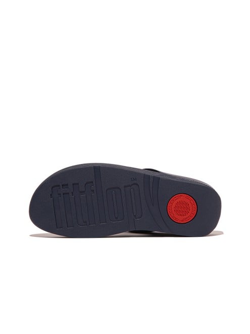 Fitflop Fino Crystal-Chain Leather Toe-Post Sandals (SKU: 228-411-17-3)
