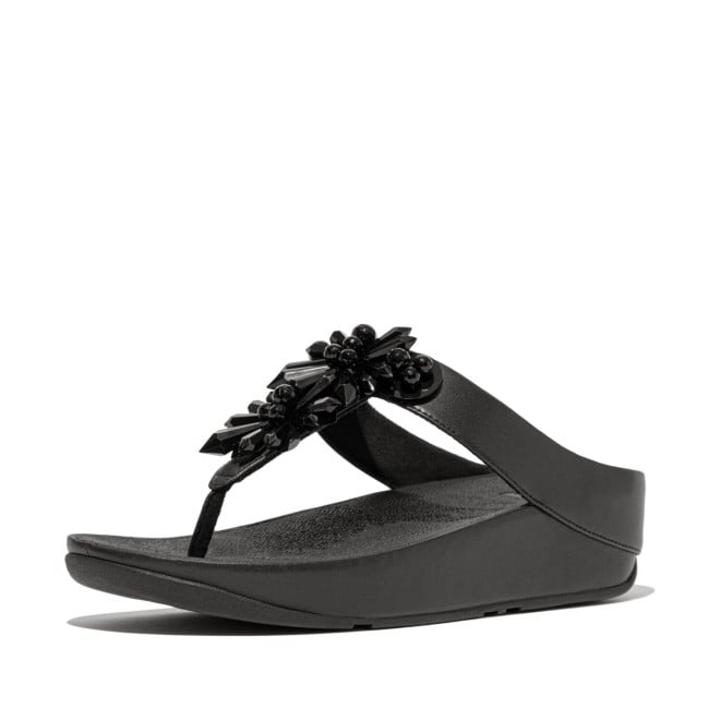 Fitflop Rumba Starburst-Bead Toe-Post Sandals (SKU: 228-413-11-3)