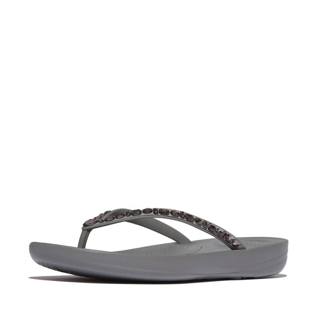 Fitflop Iqushion Multi-Crystal Ergonomic Flip-Flops (SKU: 228-414-14-3)