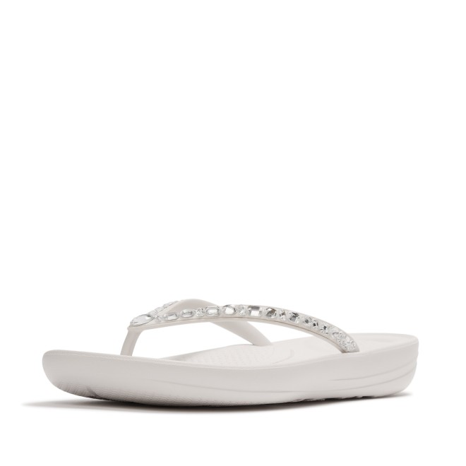 Fitflop Iqushion Multi-Crystal Ergonomic Flip-Flops (SKU: 228-414-16-3)
