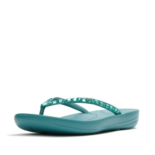 Fitflop Iqushion Multi-Crystal Ergonomic Flip-Flops (SKU: 228-414-45-3)