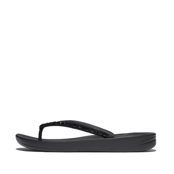 Fitflop Iqushion Multi-Crystal Ergonomic Flip-Flops