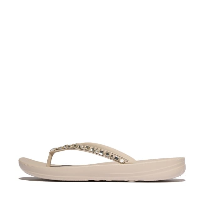 Fitflop Iqushion Multi-Crystal Ergonomic Flip-Flops