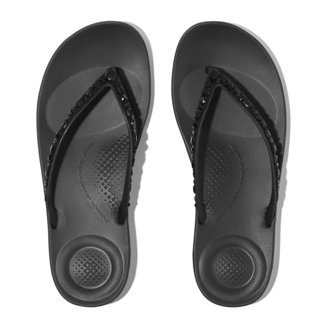 Fitflop Iqushion Multi-Crystal Ergonomic Flip-Flops (SKU: 228-414-11-4)