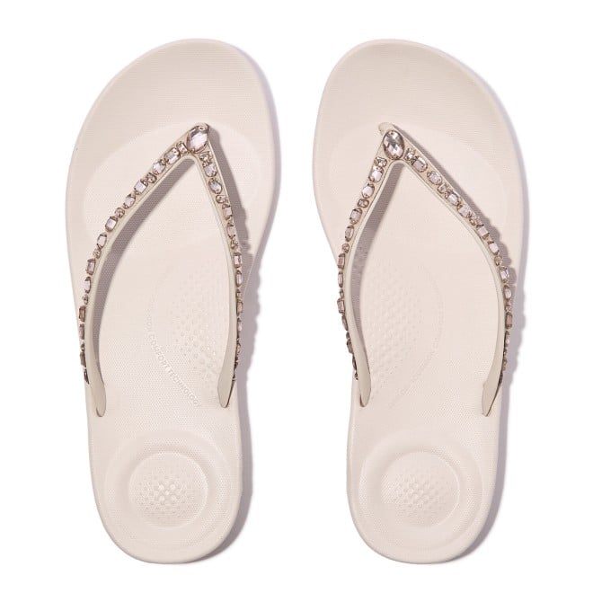 Fitflop Iqushion Multi-Crystal Ergonomic Flip-Flops (SKU: 228-414-24-3)