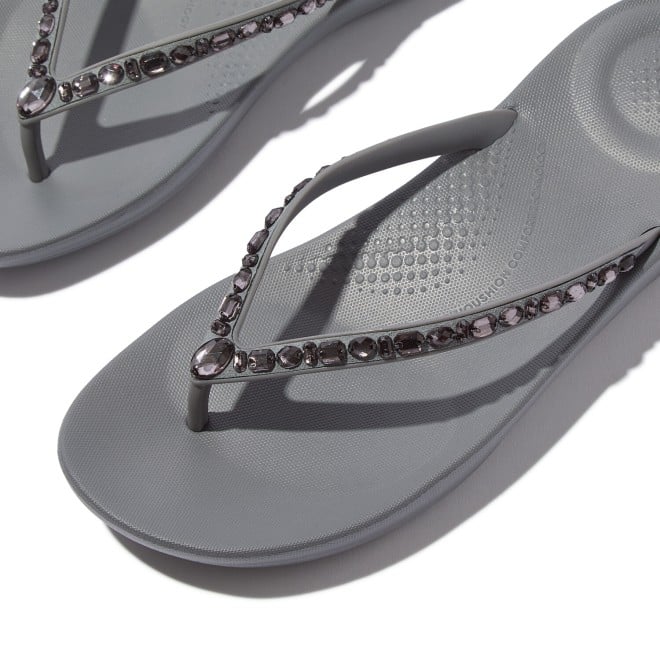 Fitflop Iqushion Multi-Crystal Ergonomic Flip-Flops (SKU: 228-414-14-3)