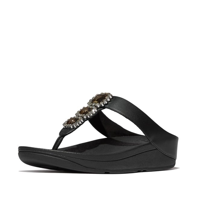 Fitflop Fino Crystal-Jewel Toe-Post Sandals (SKU: 228-415-11-3)
