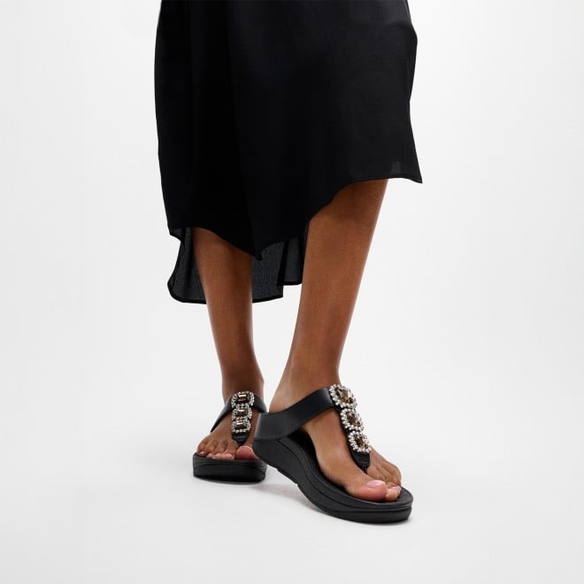 Fitflop Fino Crystal-Jewel Toe-Post Sandals (SKU: 228-415-11-3)