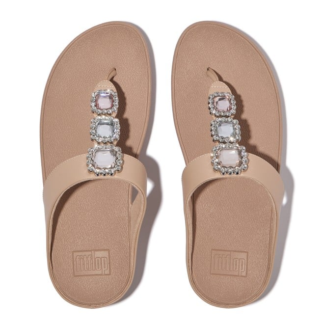 Fitflop Fino Crystal-Jewel Toe-Post Sandals (SKU: 228-415-20-3)