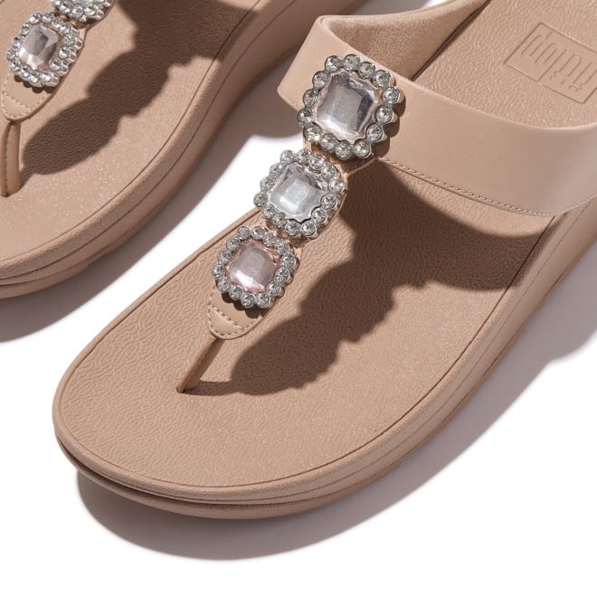 Fitflop Fino Crystal-Jewel Toe-Post Sandals (SKU: 228-415-20-3)