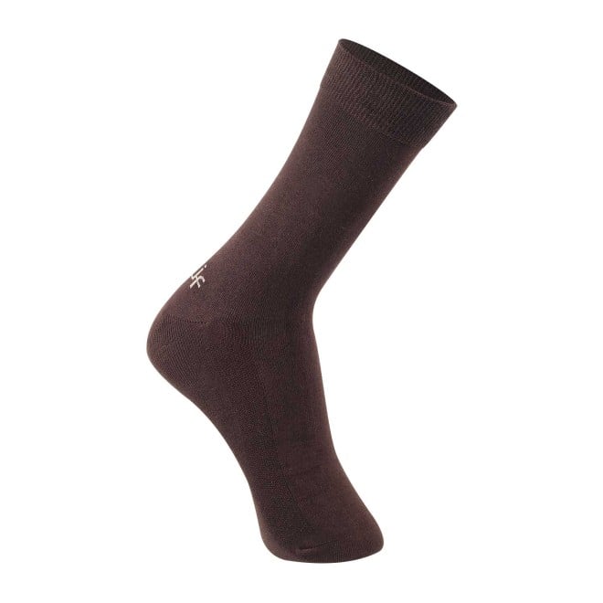 Mochi Men Brown Full Length Socks (SKU: 23-4593-12-10)