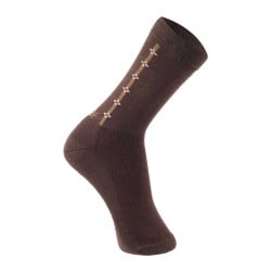 Men Brown Full Length Socks