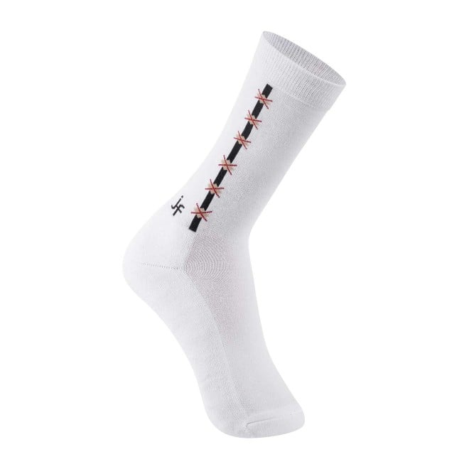 Mochi Men White Full Length Socks