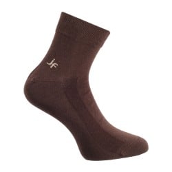 Men Brown Socks Half Length