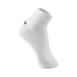 Men White Half Length Socks