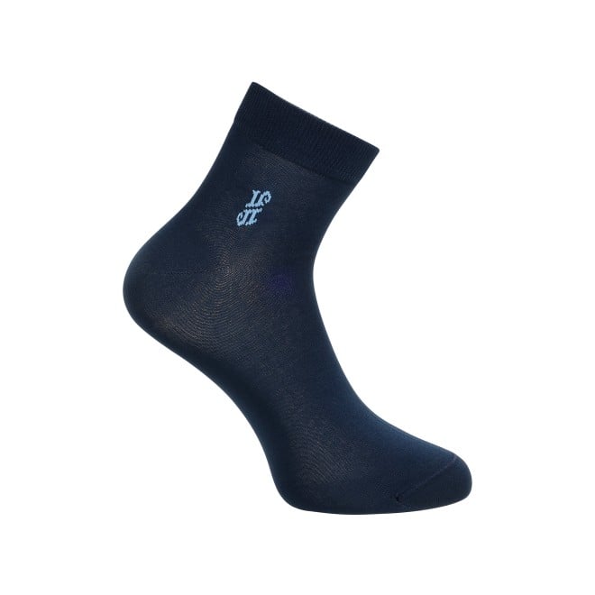 J.Fontini Men Blue-navy Socks Half Length