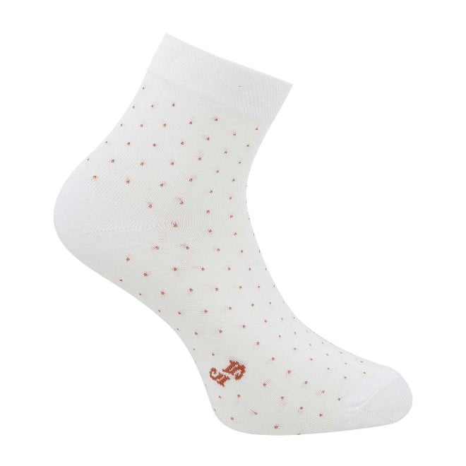 Mochi Men White Socks Half Length