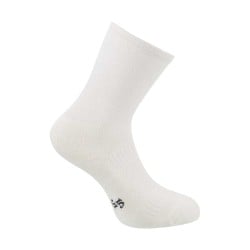 Men White Socks Half Length