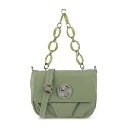 Women Green Hand Bags Shoulder Bag