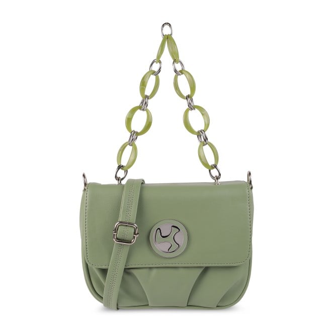 Mochi Women Green Hand Bags Shoulder Bag