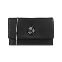 Women Black Womens Wallets Bifold