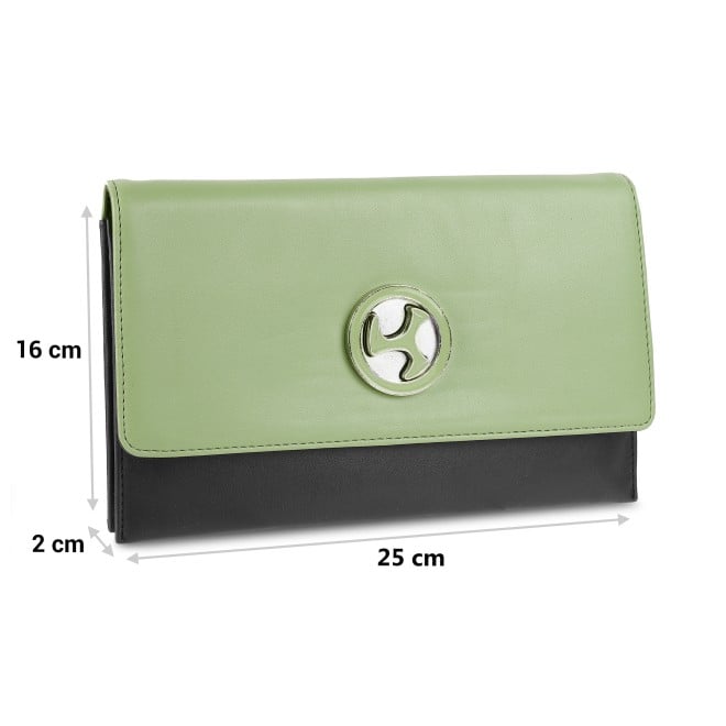 Mochi Women Green Womens Wallets Bifold (SKU: 230-31-21-10)