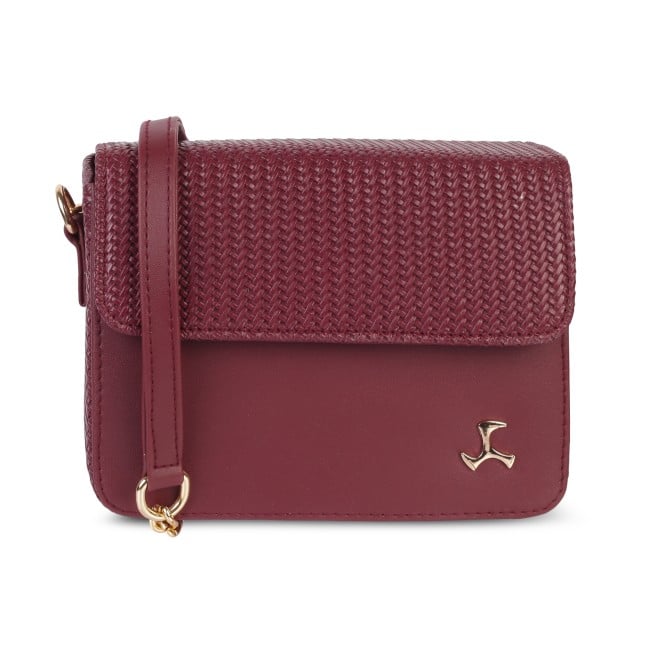 Mochi Women Maroon Sling Bag (SKU: 230-33-44-10)