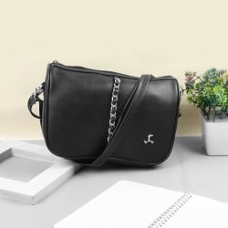 Women Black Sling Bag