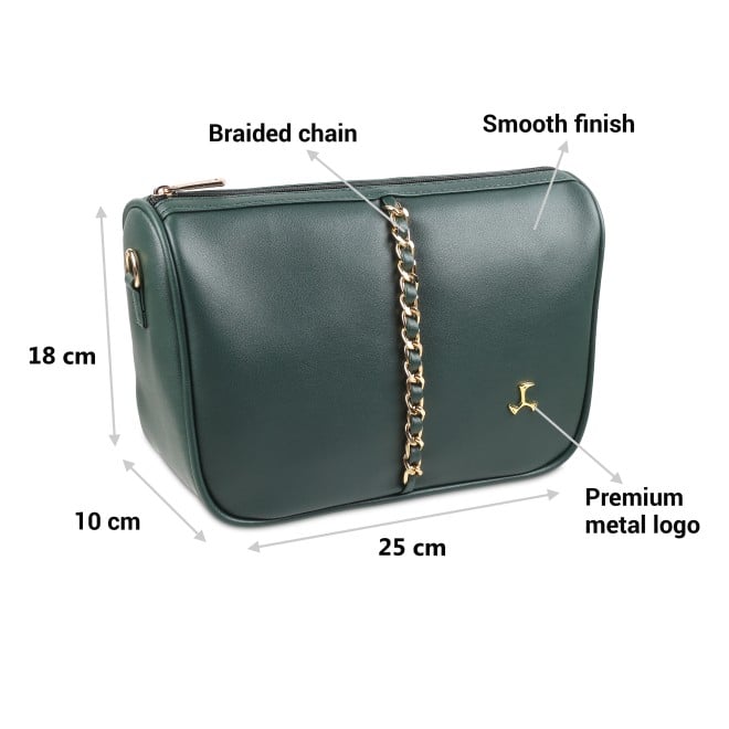 Mochi Women Green Sling Bag (SKU: 230-34-21-10)