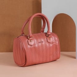 Women Peach Hand Bags Satchel Bags