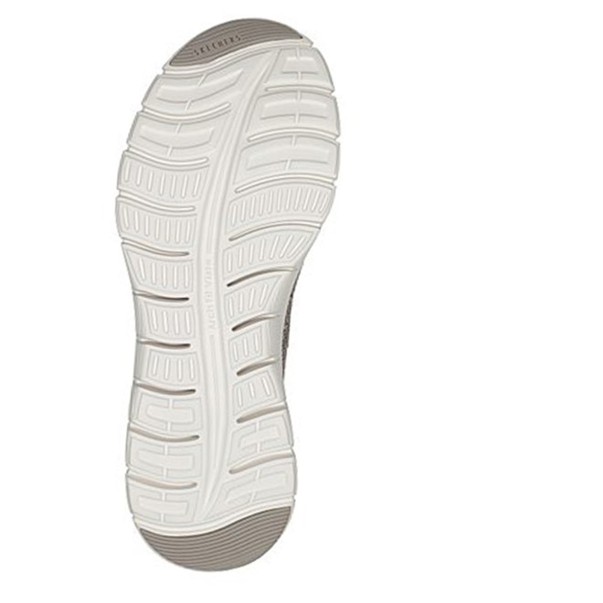 Skechers Women Beige-suede Sports Slip Ons (SKU: 239-104371-37-7)