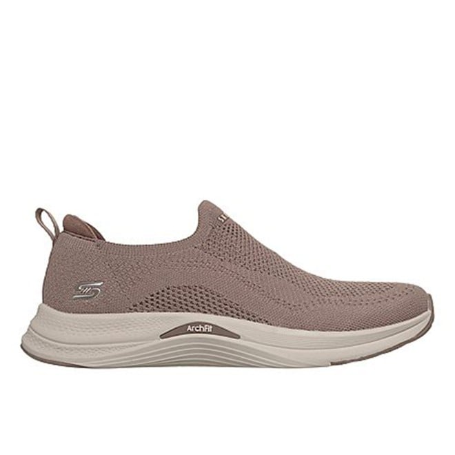 Skechers Women Beige Sports Slip Ons (SKU: 239-104760-20-8)