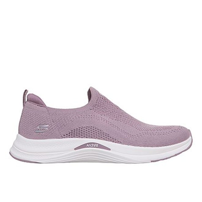 Skechers Women Purple Sports Slip Ons (SKU: 239-104760-26-8)