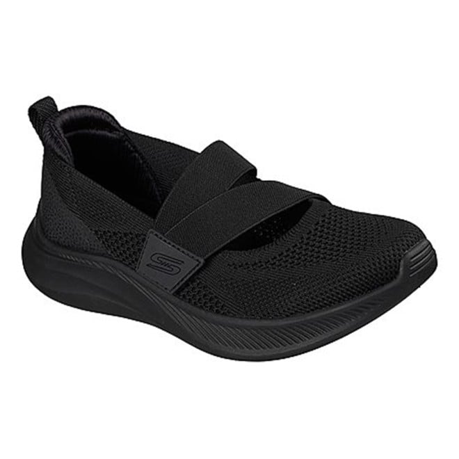 Skechers Women Black Sports Slip Ons (SKU: 239-117732-11-6)