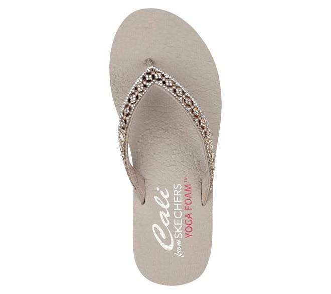 Skechers Women Beige Casual Slippers (SKU: 239-119136-20-6)