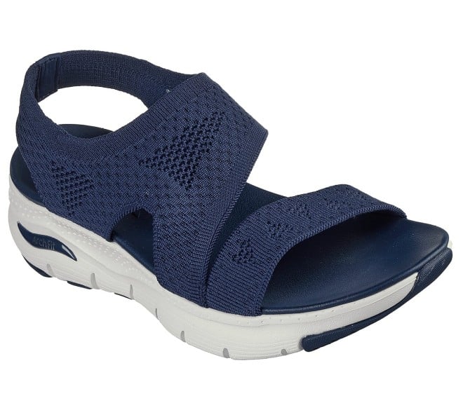 Skechers Women Blue Casual Sandals