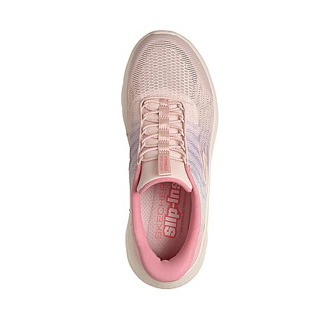 Skechers Women Pink-multi Sports Slip Ons (SKU: 239-125507-74-7)