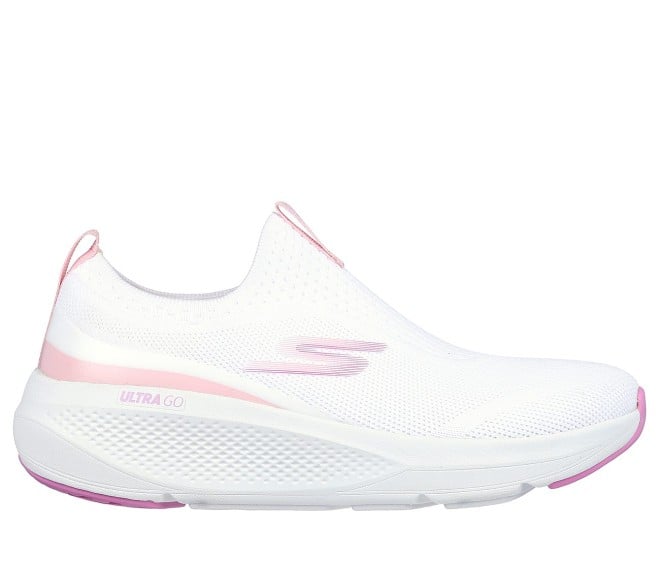 Skechers Women White-Pink Sports Walking Shoes (SKU: 239-128320-65-6)