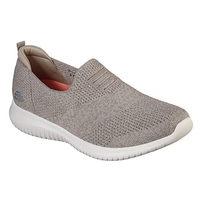 Skechers Women Beige Sports Slip Ons (SKU: 239-13106-20-6)