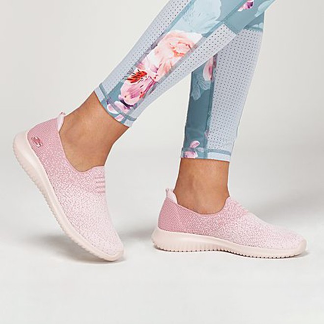 Skechers Women Light-pink Sports Slip Ons (SKU: 239-13123-78-6)