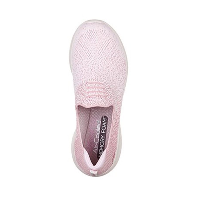 Skechers Women Light-pink Sports Slip Ons (SKU: 239-13123-78-6)