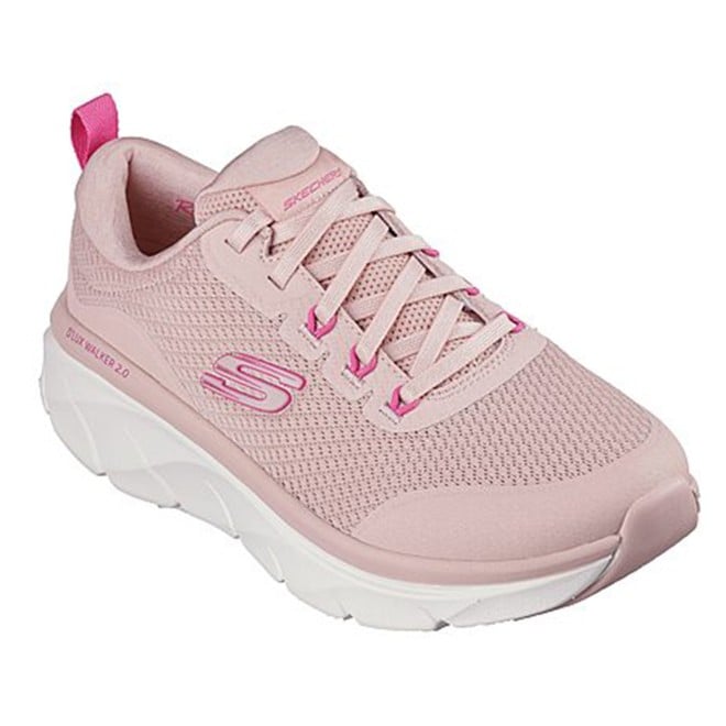 Skechers Women Pink-suede Sports Slip Ons (SKU: 239-150095-88-7)