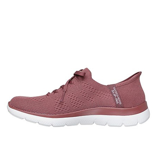 Skechers Women Burgundy Sports Slip Ons (SKU: 239-150263-72-6)