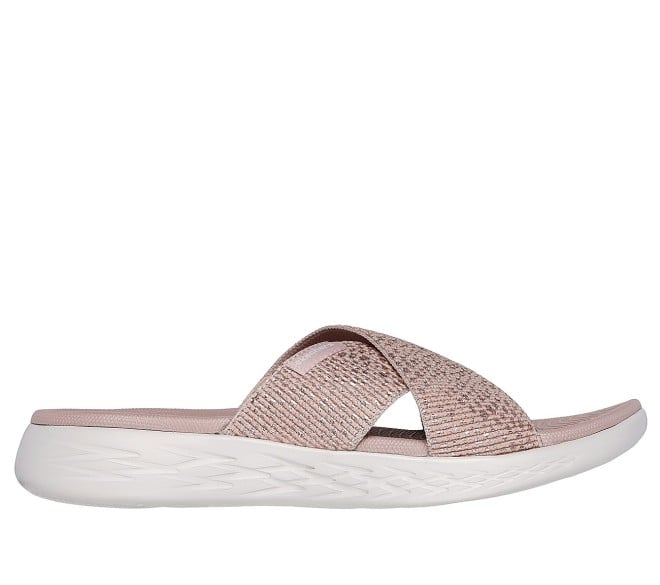 Skechers Women Rose-gold Casual Slip Ons (SKU: 239-162590-52-6)