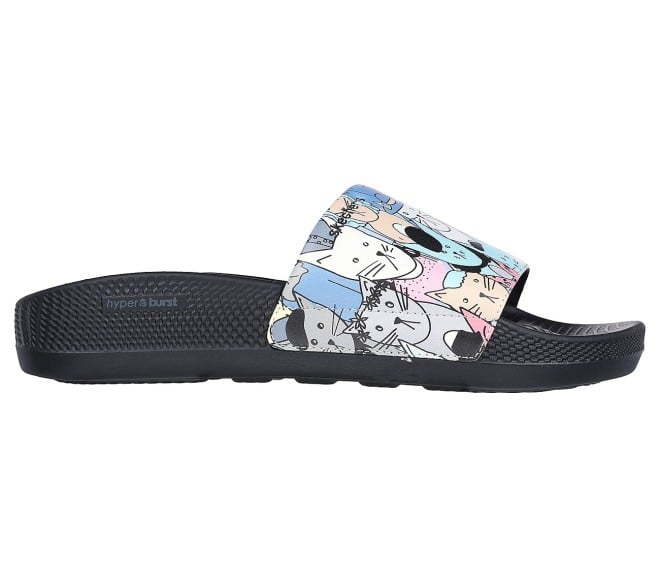 Skechers Women Black-multi Casual Slip Ons (SKU: 239-172025-53-7)