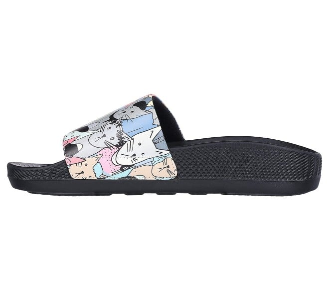 Skechers Women Black-multi Casual Slip Ons (SKU: 239-172025-53-7)