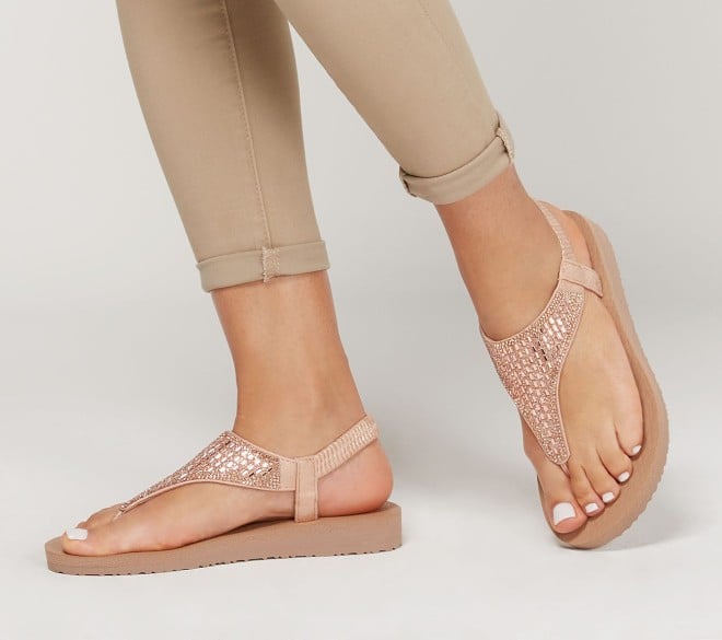 Skechers Women Antic-gold Casual Sandals